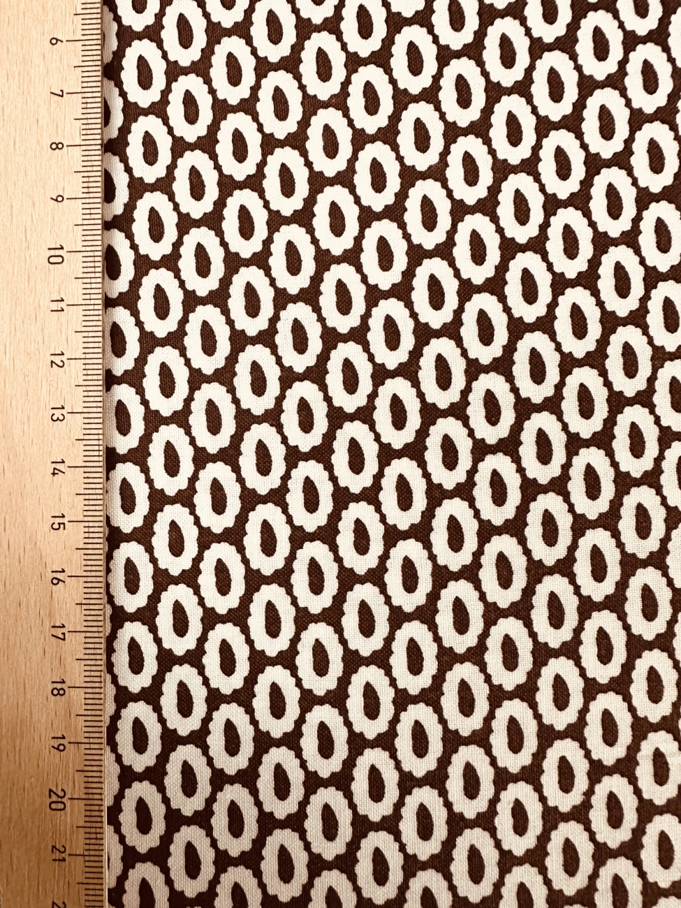 Patchwork Baumwolle - Milly by Eric Ries - Braun